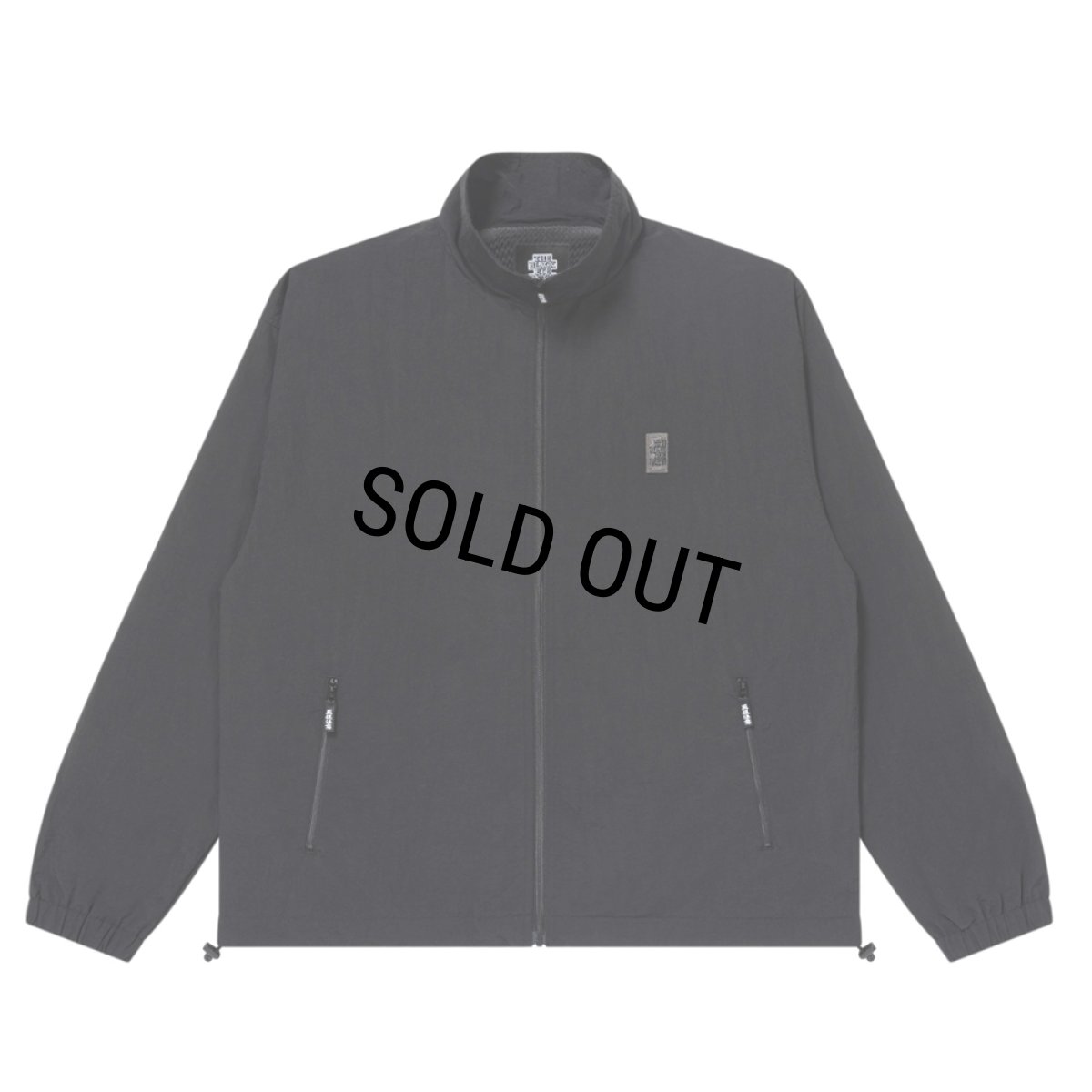 画像1: BlackEyePatch/SMALL HWC NYLON TRACK JACKET（BLACK） (1)