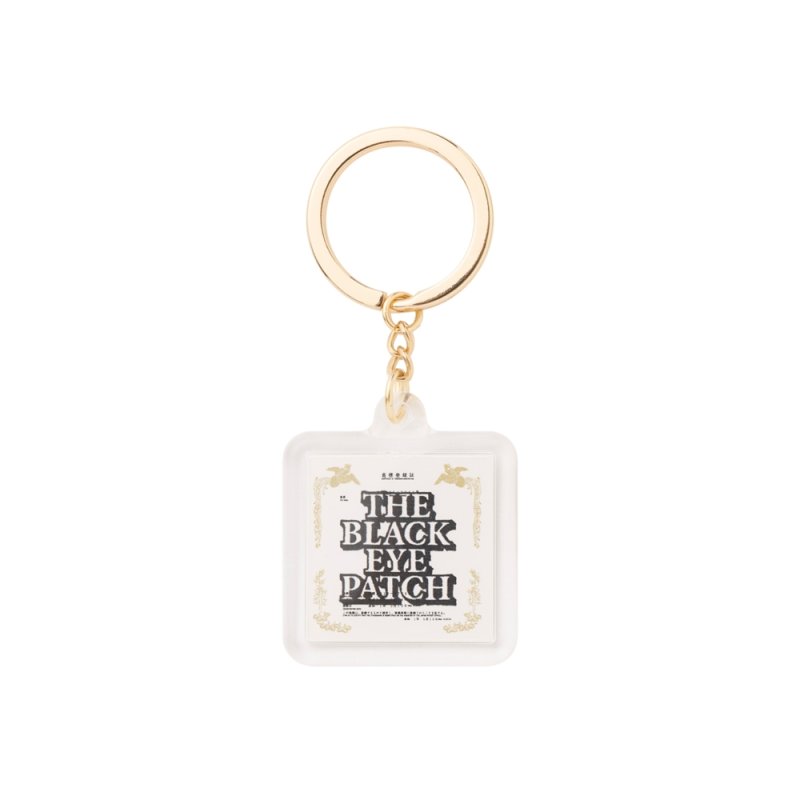 画像2: BlackEyePatch/TRADEMARK CERTIFICATE KEYCHAIN（WHITE）