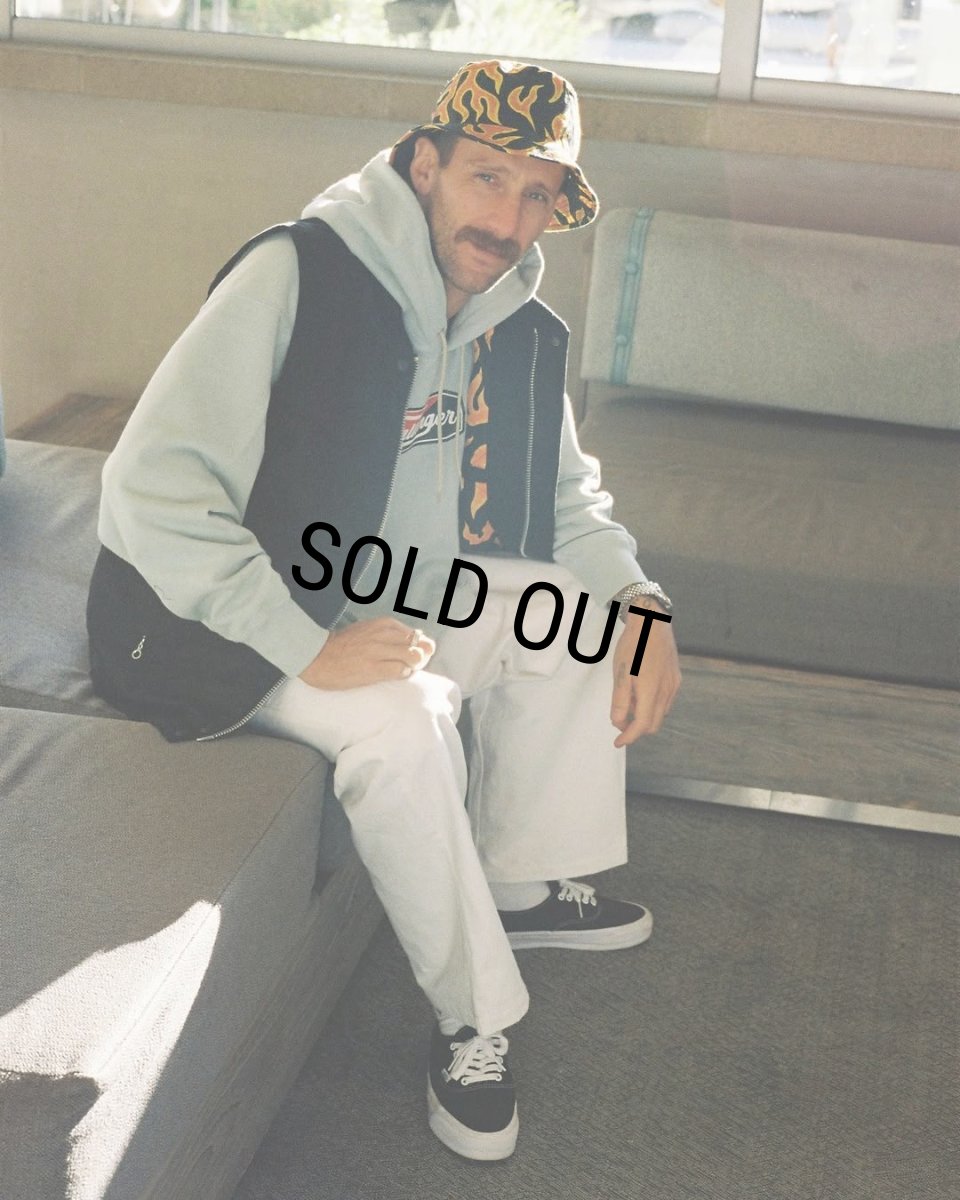 画像3: CHALLENGER/TWO TONE LOGO HOODIE（MINT）［プルオーバーパーカー-25春夏］ (3)