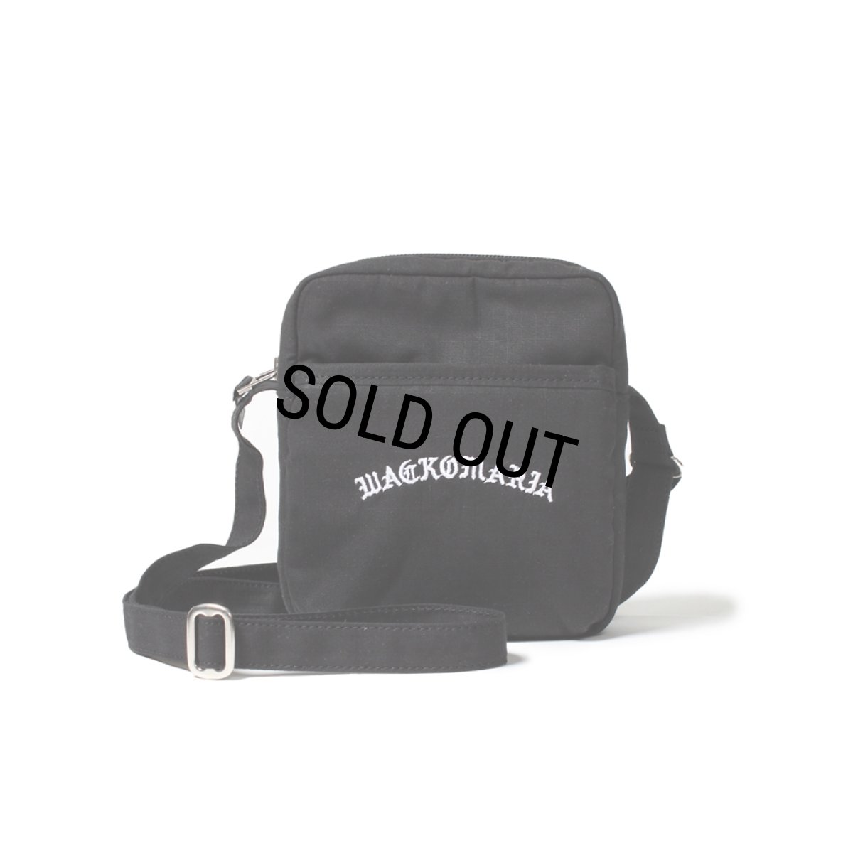 画像1: WACKO MARIA/SPEAK EASY / SMALL SHOULDER BAG（BLACK）［スモールショルダーバッグ-25春夏］ (1)