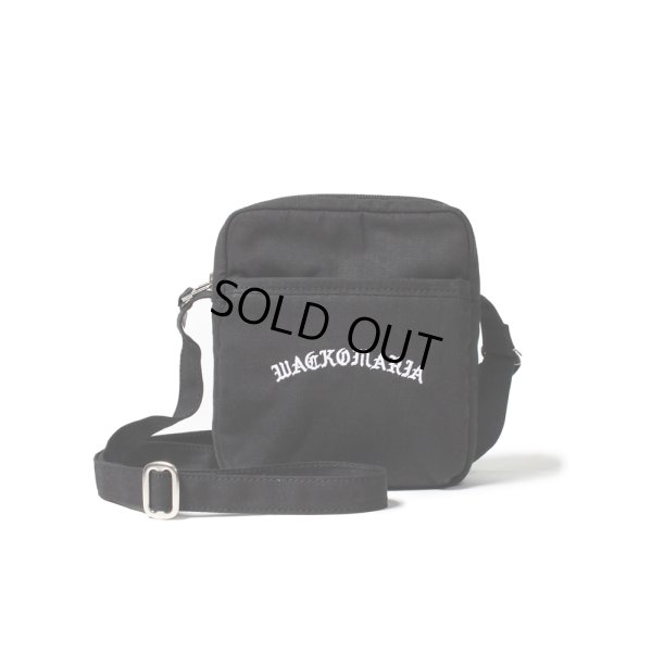 画像1: WACKO MARIA/SPEAK EASY / SMALL SHOULDER BAG（BLACK）［スモールショルダーバッグ-25春夏］