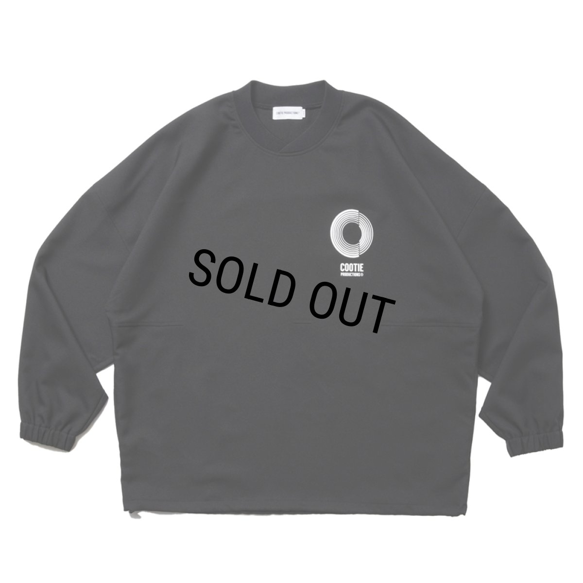 画像1: COOTIE PRODUCTIONS/Polyester Twill Football Top（Black）［フットボールトップ-25春夏］ (1)