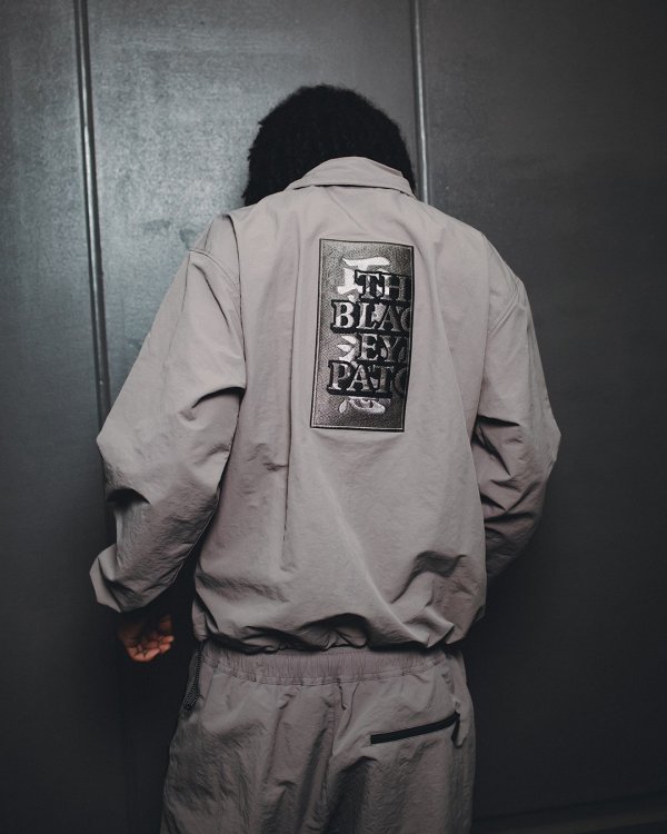 画像4: BlackEyePatch/SMALL HWC NYLON TRACK JACKET（GRAY）