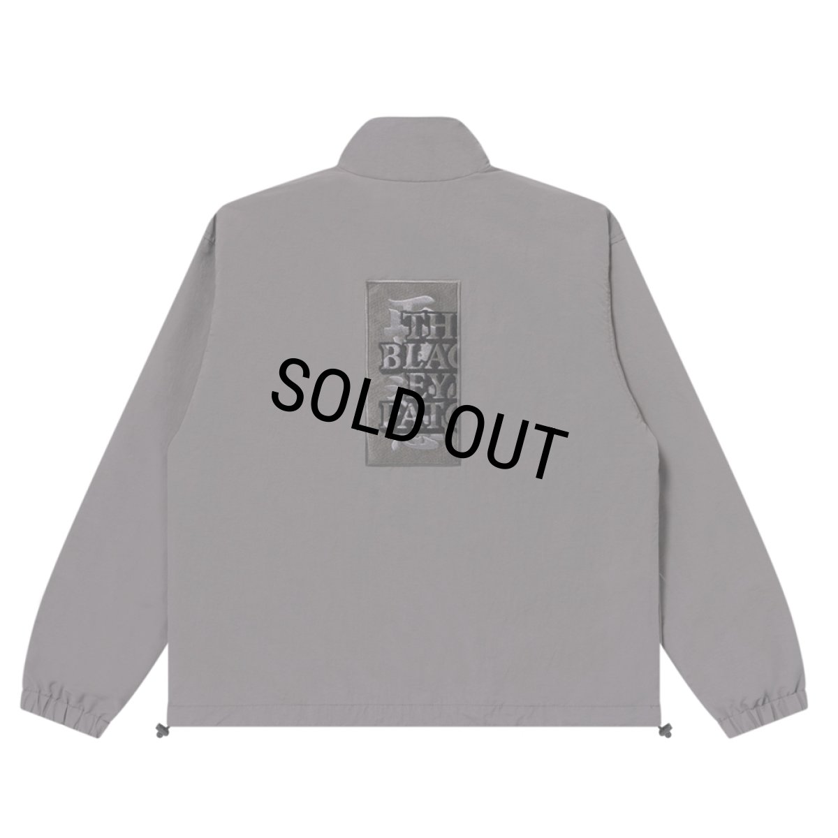 画像2: BlackEyePatch/SMALL HWC NYLON TRACK JACKET（GRAY） (2)