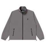 BlackEyePatch/SMALL HWC NYLON TRACK JACKET（GRAY）