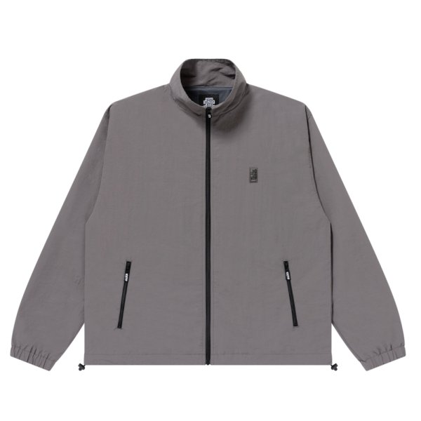 画像1: BlackEyePatch/SMALL HWC NYLON TRACK JACKET（GRAY）