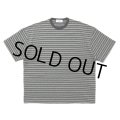 COOTIE PRODUCTIONS/Jacquard Border S/S Tee（Black）［ジャガードボーダーT-25春夏］