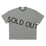 COOTIE PRODUCTIONS/Jacquard Border S/S Tee（Black）［ジャガードボーダーT-25春夏］