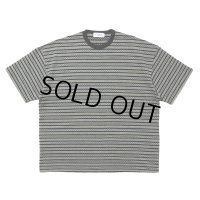 COOTIE PRODUCTIONS/Jacquard Border S/S Tee（Black）［ジャガードボーダーT-25春夏］