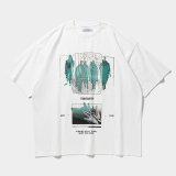 TIGHTBOOTH/SHADOW S/S T-SHIRT（White）［プリントT-25春夏］