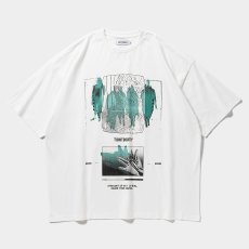 画像1: TIGHTBOOTH/SHADOW S/S T-SHIRT（White）［プリントT-25春夏］ (1)