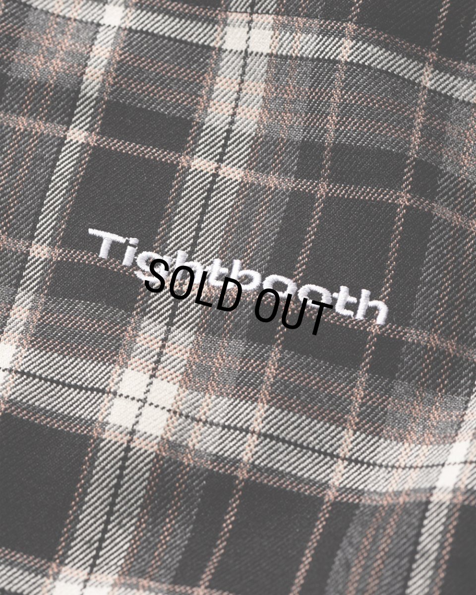 画像5: TIGHTBOOTH/PLAID L/S SHIRT（Black）［チェックシャツ-25春夏］ (5)