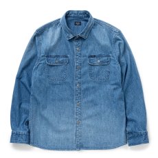 画像1: RATS/DENIM WORK SHIRT（INDIGO）［デニムワークシャツ-25春夏］ (1)