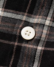 画像6: TIGHTBOOTH/PLAID L/S SHIRT（Black）［チェックシャツ-25春夏］ (6)