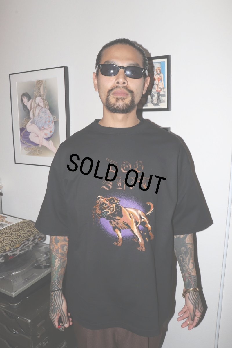 画像2: exodus/DOG SHIT Tee（BLACK）［プリントT-25春夏］ (2)