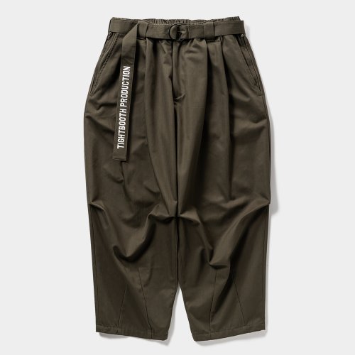 他の写真1: TIGHTBOOTH/HERRINGBONE BALLOON PANTS（Olive）［ヘリンボーンバルーンパンツ-25春夏］