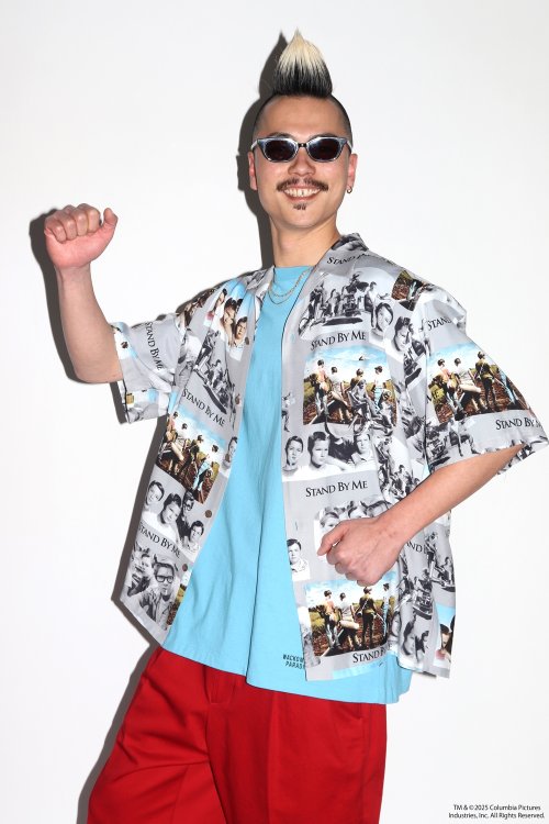 他の写真2: WACKO MARIA/STAND BY ME / HAWAIIAN SHIRT（GRAY）［ハワイアンシャツ-25春夏］