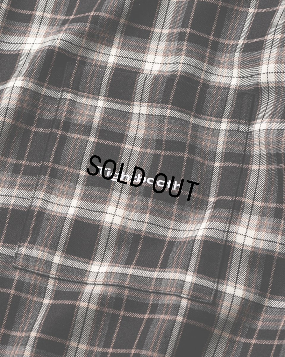 画像4: TIGHTBOOTH/PLAID L/S SHIRT（Black）［チェックシャツ-25春夏］ (4)