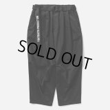 【20％OFF】TIGHTBOOTH/HERRINGBONE BALLOON PANTS（Black）［ヘリンボーンバルーンパンツ-25春夏］