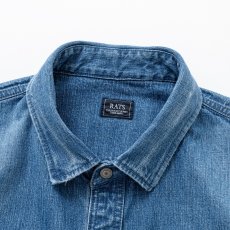 画像3: RATS/DENIM WORK SHIRT（INDIGO）［デニムワークシャツ-25春夏］ (3)