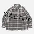 TIGHTBOOTH/PLAID L/S SHIRT（Black）［チェックシャツ-25春夏］
