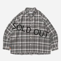 TIGHTBOOTH/PLAID L/S SHIRT（Black）［チェックシャツ-25春夏］