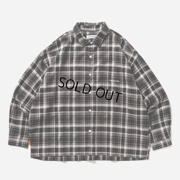 画像1: TIGHTBOOTH/PLAID L/S SHIRT（Black）［チェックシャツ-25春夏］