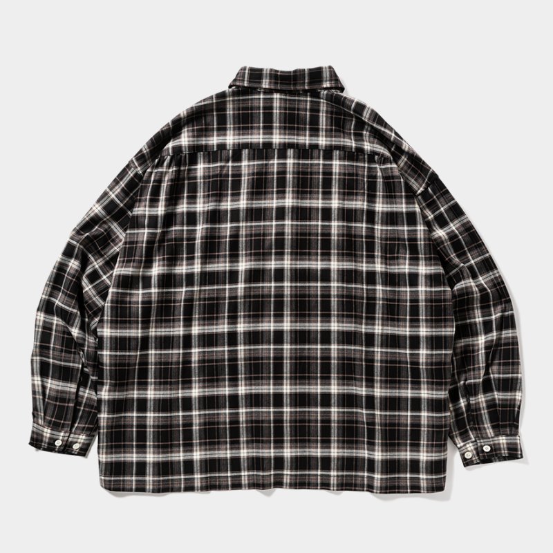 画像2: TIGHTBOOTH/PLAID L/S SHIRT（Black）［チェックシャツ-25春夏］