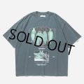 TIGHTBOOTH/SHADOW S/S T-SHIRT（Blue Charcoal）［プリントT-25春夏］