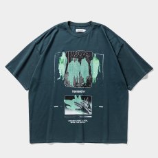 画像1: TIGHTBOOTH/SHADOW S/S T-SHIRT（Blue Charcoal）［プリントT-25春夏］ (1)