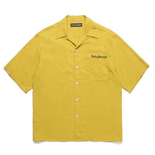 他の写真1: WACKO MARIA/50'S OPEN COLLAR SHIRT（YELLOW）［50'Sオープンカラーシャツ-25春夏］