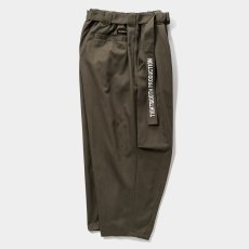 画像3: 【20％OFF】TIGHTBOOTH/HERRINGBONE BALLOON PANTS（Olive）［ヘリンボーンバルーンパンツ-25春夏］ (3)