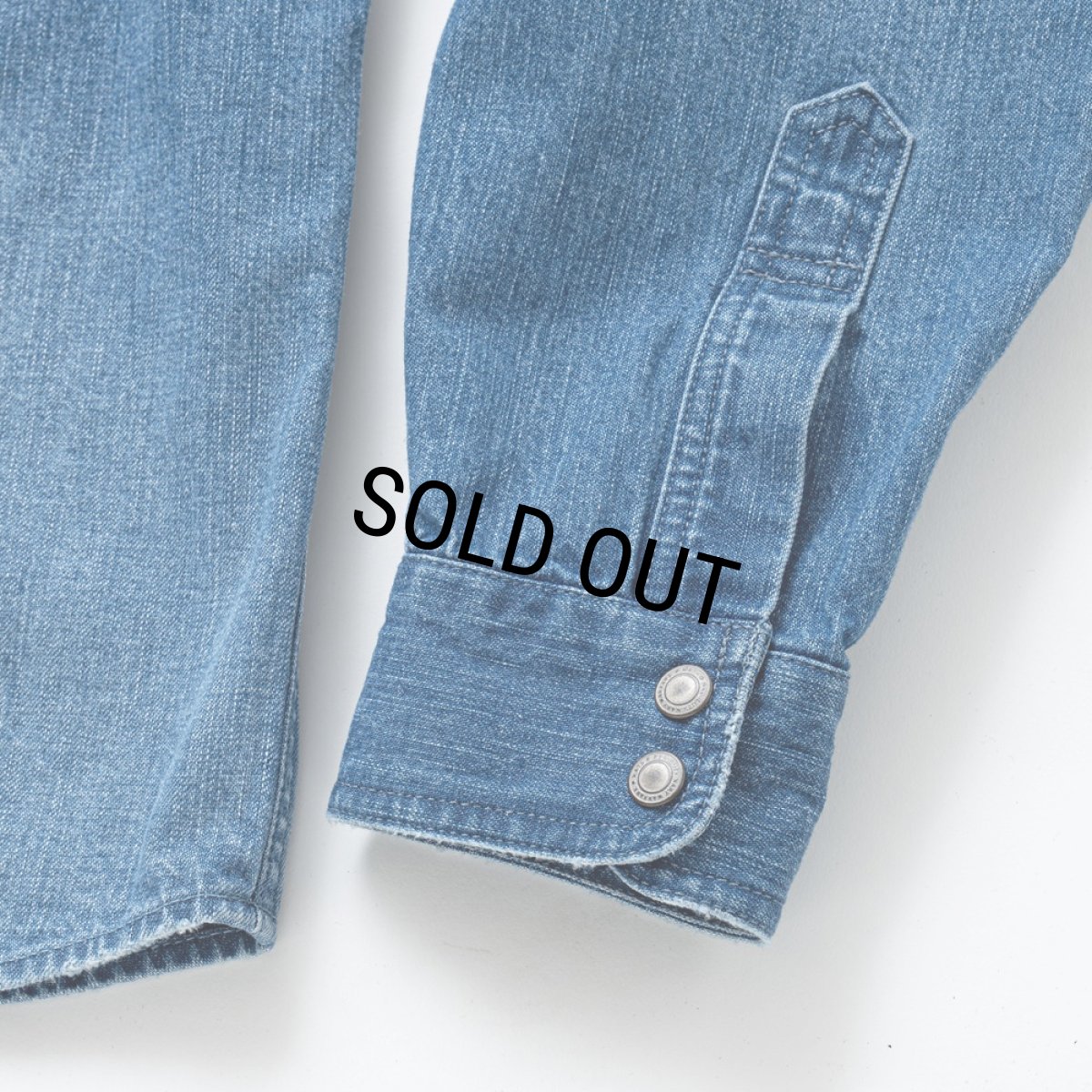 画像6: 【30%OFF】RATS/DENIM WORK SHIRT（INDIGO）［デニムワークシャツ-25春夏］ (6)