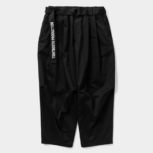 他の写真1: TIGHTBOOTH/HERRINGBONE BALLOON PANTS（Black）［ヘリンボーンバルーンパンツ-25春夏］
