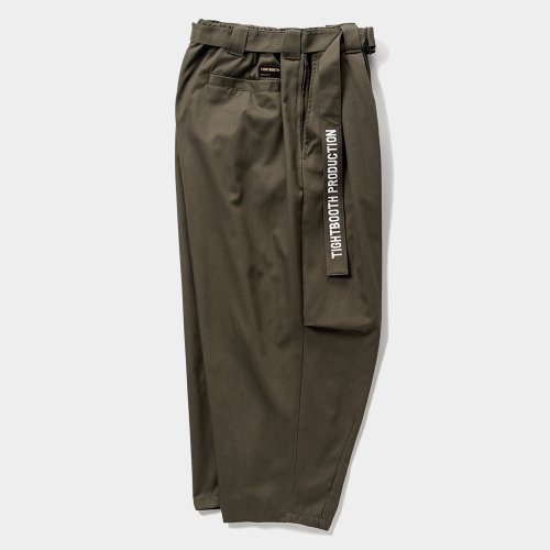 他の写真3: TIGHTBOOTH/HERRINGBONE BALLOON PANTS（Olive）［ヘリンボーンバルーンパンツ-25春夏］