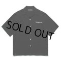 WACKO MARIA/50'S OPEN COLLAR SHIRT（BLACK）［50'Sオープンカラーシャツ-25春夏］