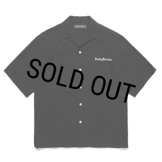 WACKO MARIA/50'S OPEN COLLAR SHIRT（BLACK）［50'Sオープンカラー