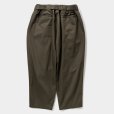 画像2: TIGHTBOOTH/HERRINGBONE BALLOON PANTS（Olive）［ヘリンボーンバルーンパンツ-25春夏］ (2)