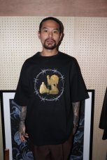 画像2: exodus/DABS Tee（BLACK）［プリントT-25春夏］ (2)