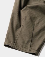 画像9: 【20％OFF】TIGHTBOOTH/HERRINGBONE BALLOON PANTS（Olive）［ヘリンボーンバルーンパンツ-25春夏］ (9)