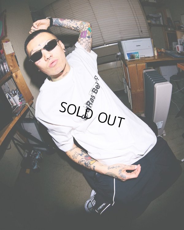 画像3: TIGHTBOOTH x SauRas Being S/S T-SHIRT（White）［プリントT-25春夏］