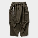 TIGHTBOOTH/HERRINGBONE BALLOON PANTS（Olive）［ヘリンボーンバルーンパンツ-25春夏］