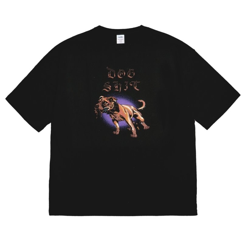 画像1: exodus/DOG SHIT Tee（BLACK）［プリントT-25春夏］