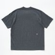 画像2: RATS/FLAG POCKET TEE（CHARCOAL）［プリントポケT-25春夏］ (2)