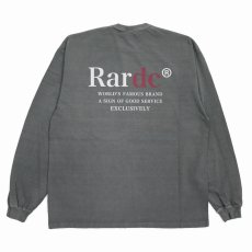 画像1: 【30％OFF】ROUGH AND RUGGED/DESIGN LS（BLACK/PIGMENT）［刺繍+プリント長袖T-25春夏］ (1)