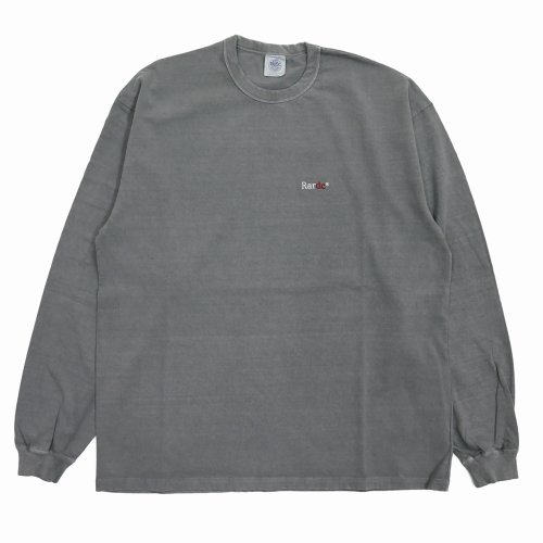他の写真1: ROUGH AND RUGGED/DESIGN LS（BLACK/PIGMENT）［刺繍+プリント長袖T-25春夏］