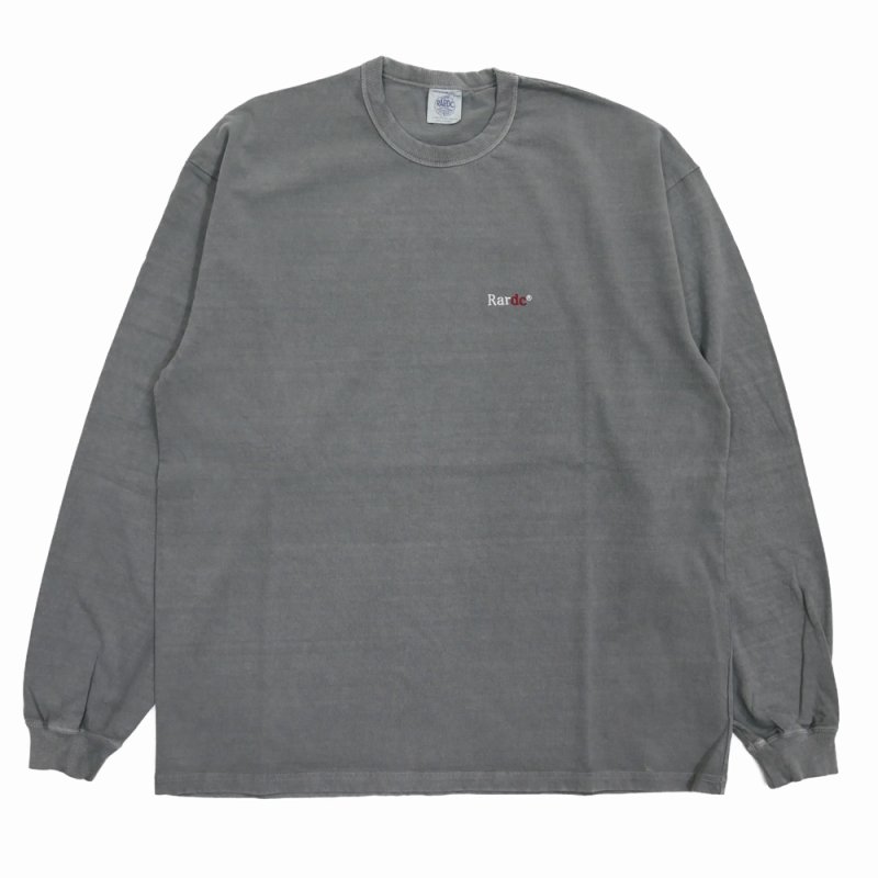 画像1: 【30％OFF】ROUGH AND RUGGED/DESIGN LS（BLACK/PIGMENT）［刺繍+プリント長袖T-25春夏］