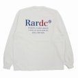 画像1: ROUGH AND RUGGED/DESIGN LS（WHITE）［刺繍+プリント長袖T-25春夏］ (1)