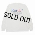【30％OFF】ROUGH AND RUGGED/DESIGN LS（WHITE）［刺繍+プリント長袖T-25春夏］
