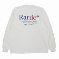 ROUGH AND RUGGED/DESIGN LS（WHITE）［刺繍+プリント長袖T-25春夏］